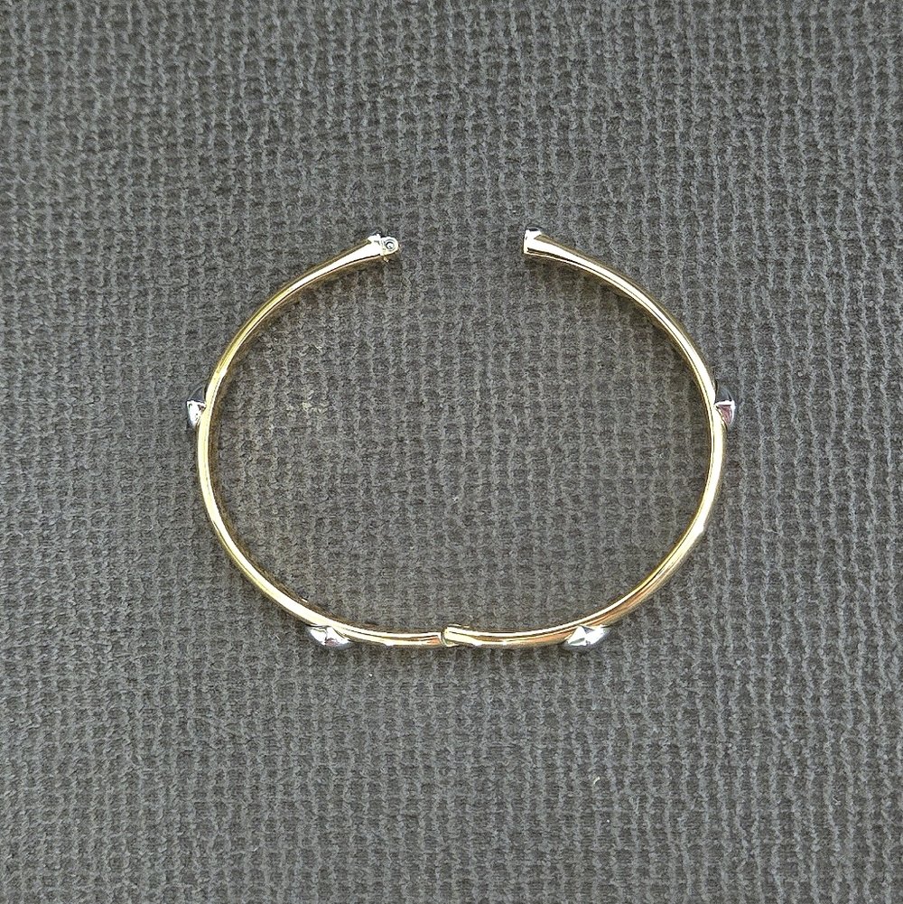 Kate Spade Gold💛 "Heartful" Hinged Bracelet - NWT - Picture 7 of 16